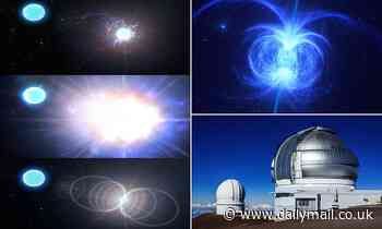 Is THIS how the 'superheroes of the star world' form? Scientists spot a 'magnetic monster' that is about to explode into a supernova and become a mysterious dead magnetar
