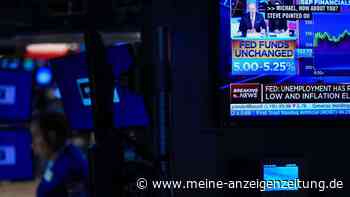 Kursrutsch an US-Börsen geht weiter - Zinsangst