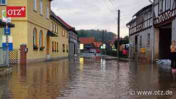 Gewitter sorgen für Überschwemmungen im Saale-Holzland-Kreis