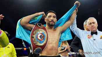 Sources: Alimkhanuly, Gualtieri set to unify titles