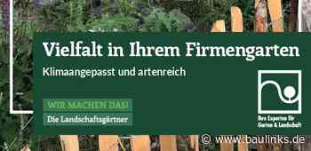 Neue BGL-Broschüre: „Vielfalt in Ihrem Firmengarten – klimaangepasst und artenreich“