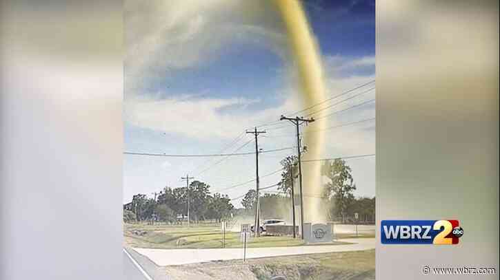 WATCH: Massive dust devil caught on video in Ascension Parish