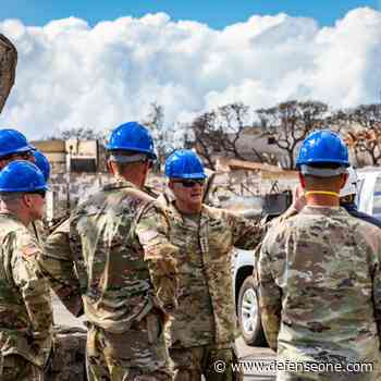 Hundreds of DOD personnel supporting Maui recovery efforts