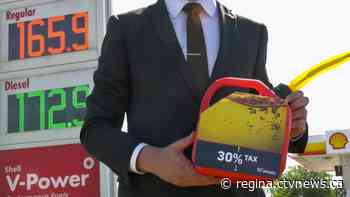 Province, Ottawa combine for 46 cents of tax per litre on gasoline, report says