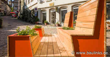 Bepflanztes City-Mobiliar für die historische Altstadt Bad Wimpfen