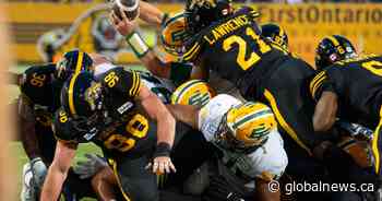 Edmonton Elks dump Hamilton Tiger-Cats for first win of CFL season