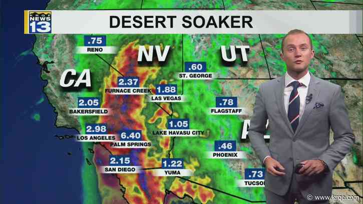 Drier air begins moving in Friday