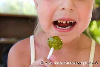 Number of child tooth extractions in Blackburn with Darwen