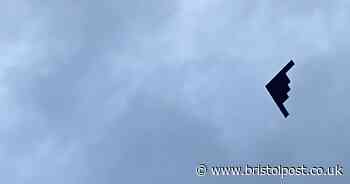 Military bombers fly across West Country and people think it's Batman