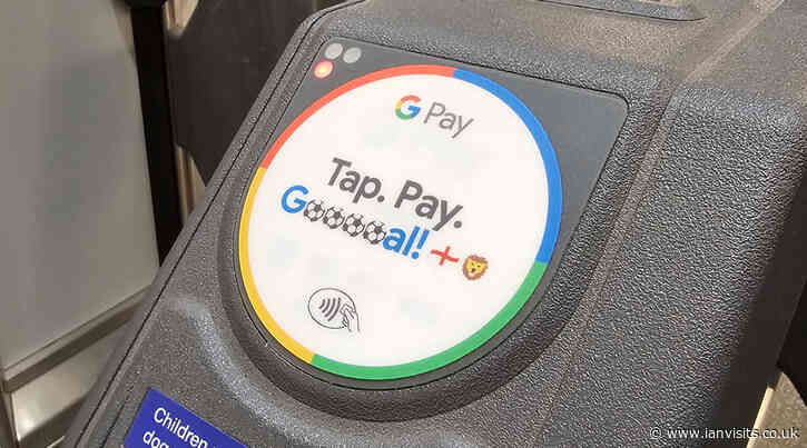 London Underground ticket barriers get Lionesses football makeover