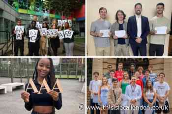 Students in north London receive A-level results - recap