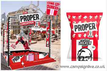 Proper Snacks and KFC team up for giant arcade popcorn pop-up