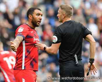 Referee appointed for Watford's Championship game at Stoke City
