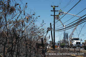 Maui water pumps can work without HECO power