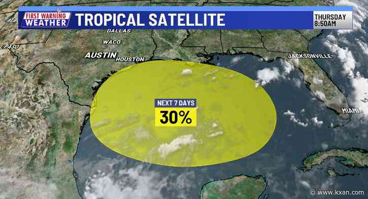 First the heat...then rain chances return