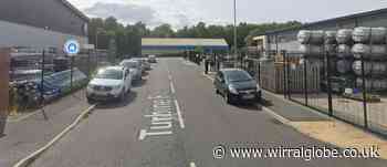 Man taken to hospital as police cordon off road in Birkenhead