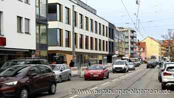 In der Gögginger Ortsmitte gibt es ab Montag Verkehrsbehinderungen