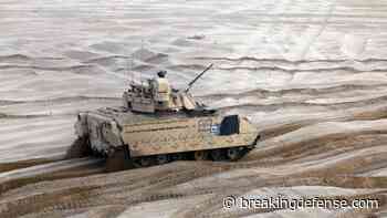 Army looking for early soldier feedback on Bradley replacement XM30