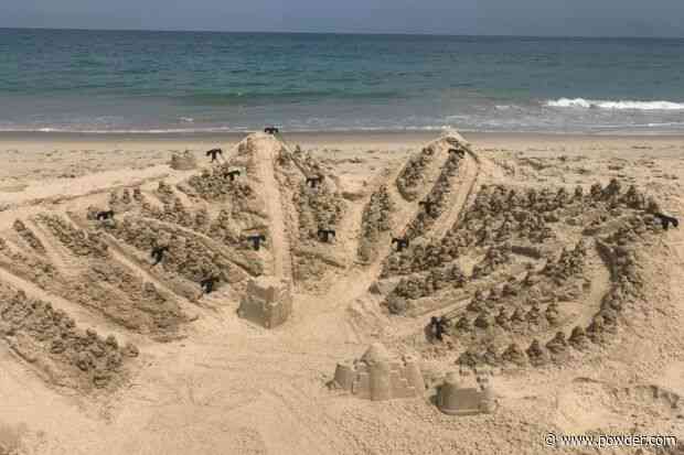 Skier Builds 'Awesome' Sand Castle Recreation Of Vermont Ski Resort