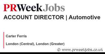 Carter Ferris: ACCOUNT DIRECTOR | Automotive