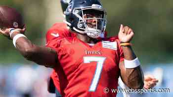 Titans' Malik Willis entrenched behind Ryan Tannehill, talks growth: 'Just not comparing (myself) to anybody'