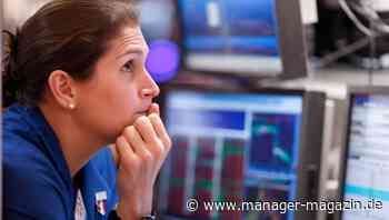 Börse: Dax und Wall Street im Minus, Bitcoin auf 2-Monats-Tief