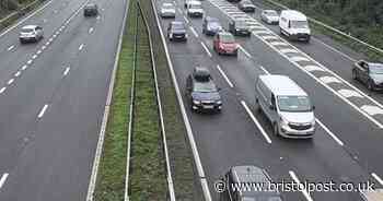 M4 live as multi-vehicle crash shuts eastbound as rain and holiday traffic lead to tailbacks