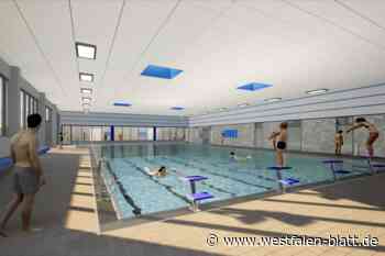 So soll das neue Hallenbad in Hövelhof von innen aussehen