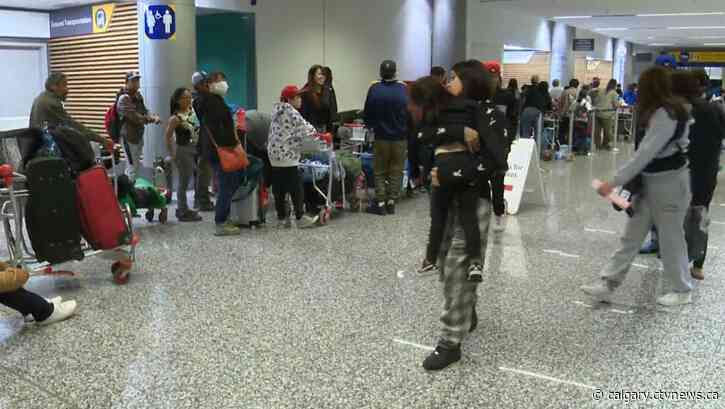 Wildfire evacuation flights expected to land in Calgary every half hour