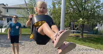 Young Calgary football players hold fundraiser for Ronald McDonald House