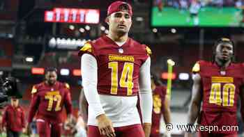 'He's really poised, man': Sam Howell showing why there's no QB competition in Washington