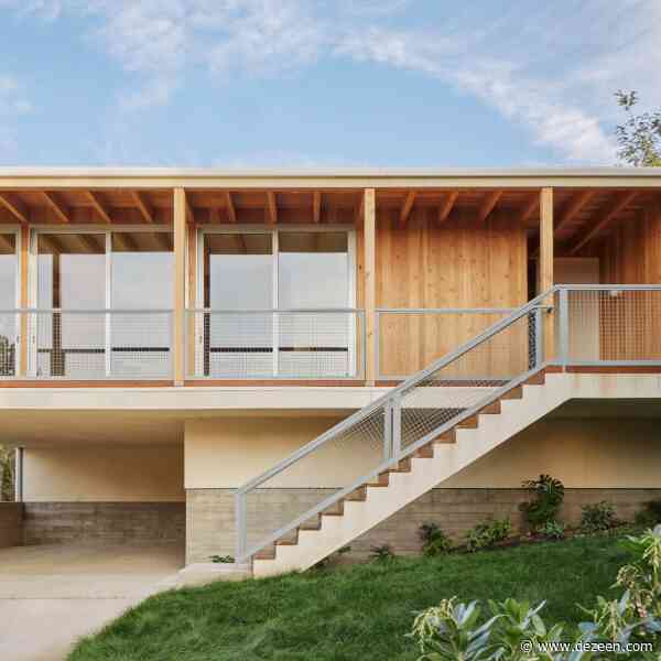 And And And Studio lifts Silver Lake Tree House above Los Angeles site