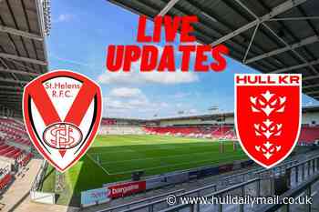 St Helens v Hull KR LIVE: Team news and build-up from Totally Wicked Stadium
