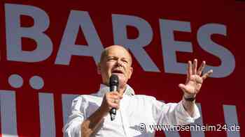 Applaus und Pfiffe: Scholz attackiert rechte Populisten