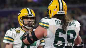 Packers GM says David Bakhtiari not going anywhere after Jets' Aaron Rodgers drums up trade speculation