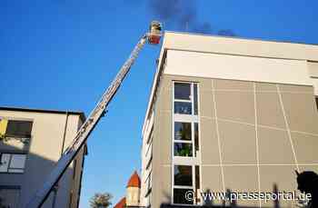 KFV Sigmaringen: Alarm zum Brand im Dachbereich eines Altenheims in Sigmaringen