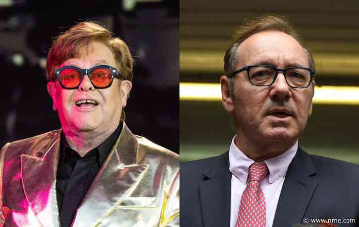 Elton John has dinner with Kevin Spacey after giving evidence in sexual assault trial