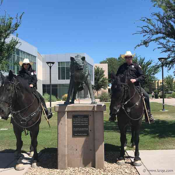 APD adds UNM campus to Mounted Horse unit's patrol area
