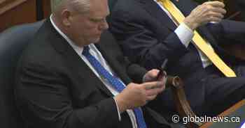 Doug Ford’s personal phone unused for 3 months as transparency calls grow