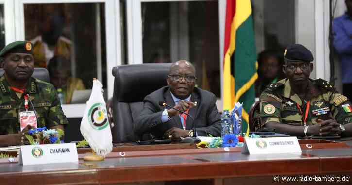 Ecowas: Militäreinsatz, falls Diplomatie scheitert