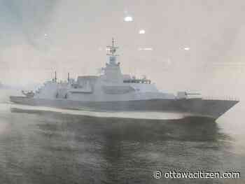 Procurement department claims warship construction will accelerate because of new cash for Irving, but government can't back up its claims