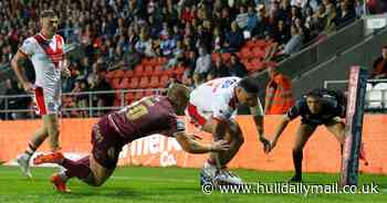 Hull KR playoff hopes handed setback with scrappy defeat at champions St Helens