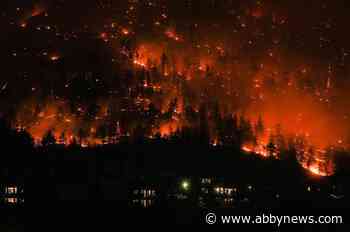 ‘Exponentially worse’: Homes ablaze in West Kelowna, after devastating night