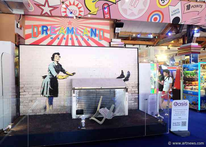 Banksy Mural ‘Valentine’s Day Mascara’ to Be Publicly Sold at $153 Per Share