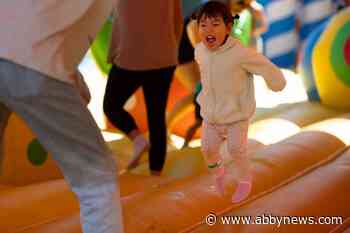 ‘World’s biggest bouncy castle’ opens in Surrey