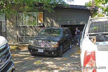 Large police presence on Watson Road in Chilliwack