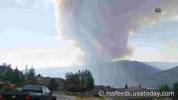 Canadian residents evacuate as wildfire creeps closer