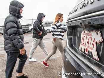 Long lineups as waves of N.W.T. wildfire evacuees fill Edmonton Expo centre