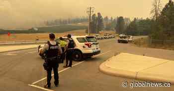 B.C. wildfires: 10K on evacuation order in Central Okanagan