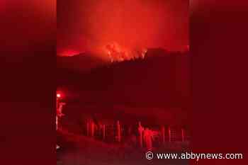 Firehall, other structures believed lost to wildfire in North Shuswap